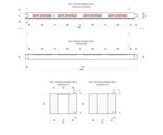 Lango elementas - MTF W B 67x50 mm, ilgis 1200 mm, 1 vnt.
