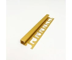 Profilis Aliuminis anoduotas, auksinis, h 12,5 mm, L 2,7 m