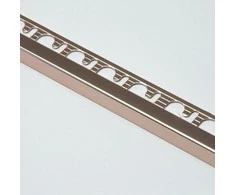 Profilis, aliuminis anoduotas, poliruotas varis, h 12,5 mm, L 2,7 m