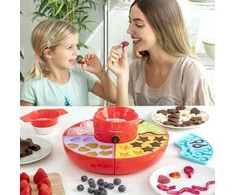 2 viename guminukų ir šokolado fondiu aparatas Yupot InnovaGoods