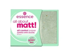 "Essence Cosmetics viskas apie Matt! Matinio makiažo servetėlės 50 U