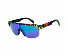 Akiniai ITALIA INDEPENDENT 0911-ZEF-149. Akiniai przeciwsłoneczne, Kolor juoda mėlyna žalia geltona oranžinė. Unisex.