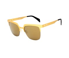 Akiniai ITALIA INDEPENDENT 0503-120-120. Akiniai przeciwsłoneczne, Kolor auksinė. Unisex.