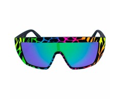 Akiniai ITALIA INDEPENDENT 0912-ZEF-149. Akiniai przeciwsłoneczne, Kolor juoda mėlyna žalia geltona oranžinė. Unisex.