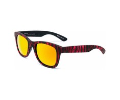 Akiniai ITALIA INDEPENDENT 0090-ZEF-053. Akiniai przeciwsłoneczne, Kolor raudona. Unisex.