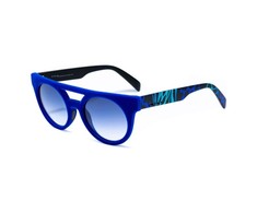 Akiniai ITALIA INDEPENDENT 0903V-022-ZEB. Akiniai przeciwsłoneczne, Kolor mėlyna. Unisex.
