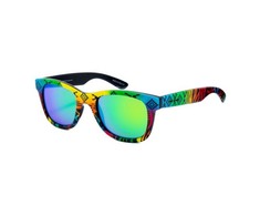 Akiniai ITALIA INDEPENDENT 0090INX149000. Akiniai przeciwsłoneczne, Kolor raudona mėlyna žalia geltona oranžinė. Unisex.