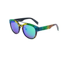 Akiniai ITALIA INDEPENDENT 0900AINX14900. Akiniai przeciwsłoneczne, Kolor mėlyna žalia geltona. Unisex.