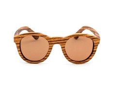 Akiniai ORYGIN WOOD-B. Akiniai przeciwsłoneczne, Kolor ruda. Unisex.