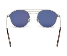 Akiniai WEB EYEWEAR WE0207-16X. Akiniai przeciwsłoneczne, Kolor mėlyna sidabrinė havana. Unisex.