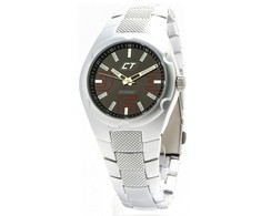 Laikrodis CHRONOTECH CC7039M-08M. Kwarcowy, Kolor pilka. Unisex.