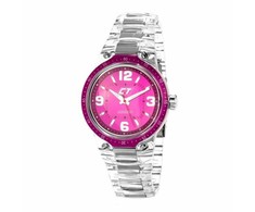 Laikrodis CHRONOTECH CC7043M-08. Kwarcowy, Kolor rožinė. Unisex.