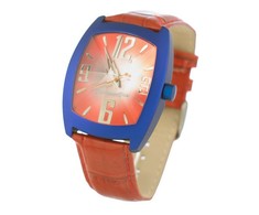 Laikrodis CHRONOTECH CT2050M-05. Kwarcowy, Kolor raudona. Unisex.