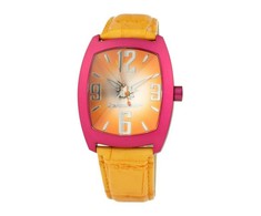 Laikrodis CHRONOTECH CT2050M-06. Kwarcowy, Kolor oranžinė. Unisex.