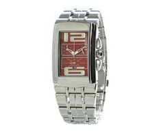 Laikrodis CHRONOTECH CT7018B-05M. Kwarcowy, Kolor raudona. Unisex.