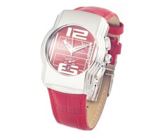 Laikrodis CHRONOTECH CT7280M-05. Kwarcowy, Kolor raudona. Unisex.
