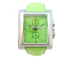 Laikrodis CHRONOTECH CT7357-07. Kwarcowy, Kolor žalia. Unisex.