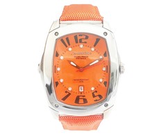 Laikrodis CHRONOTECH CT7696M-04. Kwarcowy, Kolor oranžinė. Unisex.