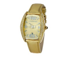 Laikrodis CHRONOTECH CT7814M-02S. Kwarcowy, Kolor auksinė. Unisex.