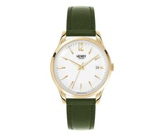 Laikrodis HENRY LONDON HL39-S-0098. Kwarcowy, Kolor balta. Unisex.