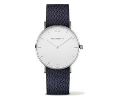 Laikrodis PAUL HEWITT PH-SA-SSTW17M. Kwarcowy, Kolor balta. Unisex.