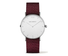 Laikrodis PAUL HEWITT PH-SA-SSTW19S. Kwarcowy, Kolor balta. Unisex.