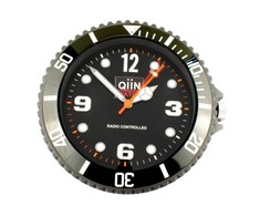 Laikrodis QIIN QN-WC-BK-DCF. Kwarcowy, Kolor juoda. Unisex.