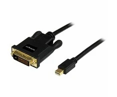Kabelis StarTech Rodyti Port mini - DVI- D 2m Juodas (MDP2DIMM6B)