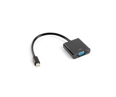 LANBERG AD-0006-BK adapteris mini Displayport M ->VGA F laidas