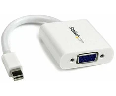 AV adapteris StarTech Rodyti Port Mini - D- Sub (VGA) balta (MDP2VGAW)