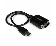 USB kabelis StarTech USB-A - DB-9 0, 4 m juodasis (ICUB2321X)