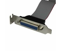 StarTech DB-25 – IDC-26, 0,4 m, pjūklas (PLATE25F16LP)