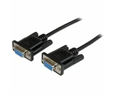 StarTech.com SCNM9FF1MBK serijinis kabelis Juoda 1 m DB-9