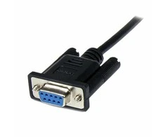 StarTech 1M Juodas DB9 NULL MODEMO KABELIS/.