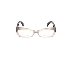 Akiniai ALEXANDER MCQUEEN AMQ4203K6M. Akiniai, Kolor pilka smėlio spalva. Kobieta.