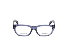 Akiniai ALEXANDER MCQUEEN AMQ4223BMP. Akiniai, Kolor mėlyna permatomas. Unisex.