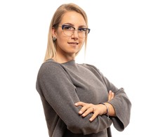 Emilio Pucci Akiniai PUCCI EP5102-54092. EYEGLASSES, Kolor mėlyna. Kobieta.