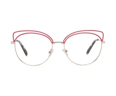Emilio Pucci Akiniai PUCCI EP5123-54068. EYEGLASSES, Kolor raudona. Kobieta.