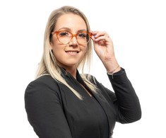 Emilio Pucci Akiniai PUCCI EP5134-54044. EYEGLASSES, Kolor oranžinė. Kobieta.