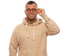 Akiniai OMEGA OM5012-52052. EYEGLASSES, Kolor ruda. Unisex.