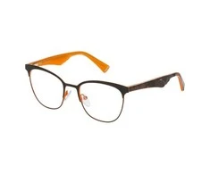 Akinių rėmas moterims Police VPL417510SCB Oranžinė (ø 51 mm)
