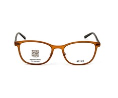 Akiniai STING VST203510M16. EYEGLASSES, Kolor smėlio spalva. Unisex.