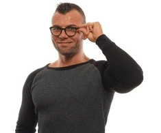 Akinių rėmas Vyrų Ermenegildo Zegna ZC5007 00250