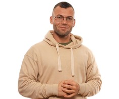 Akiniai OMEGA OM5011-54008. EYEGLASSES, Kolor pilka. Mężczyzna.
