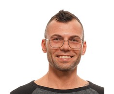 Akiniai OMEGA OM5035D57028. EYEGLASSES, Kolor rožinė. Mężczyzna.