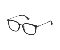 Akinių rėmas Vyrų Police VPL561510700 Juoda (ø 51 mm)