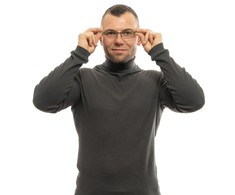 Akiniai QUIKSILVER EQYEG0305250A. EYEGLASSES, Kolor žalia. Mężczyzna.