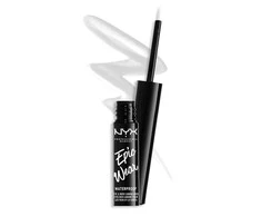 "Nyx Epic Wear" vandeniui atsparus skystas lineris Baltas