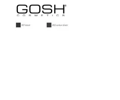 "Gosh 24h Pro Liner" akių pieštukas 002 Carbon Juodas