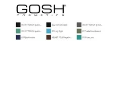 Gosh Velvet Touch Akių apvadas Atsparus vandeniui Hypnotic Pilkas akių apvadas atsparus vandeniui